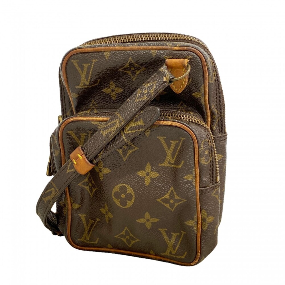 LOUIS VUITTON Authentic Brown Monogram Shoulder Bag